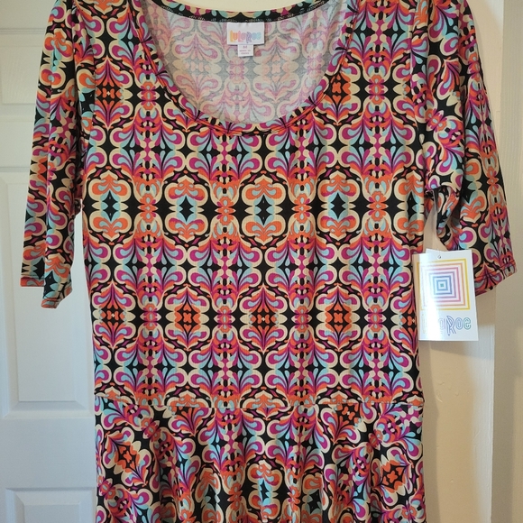 LuLaRoe Nicole dress - Picture 2 of 7